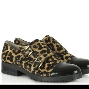Melanie Leopard Print Calf Hair